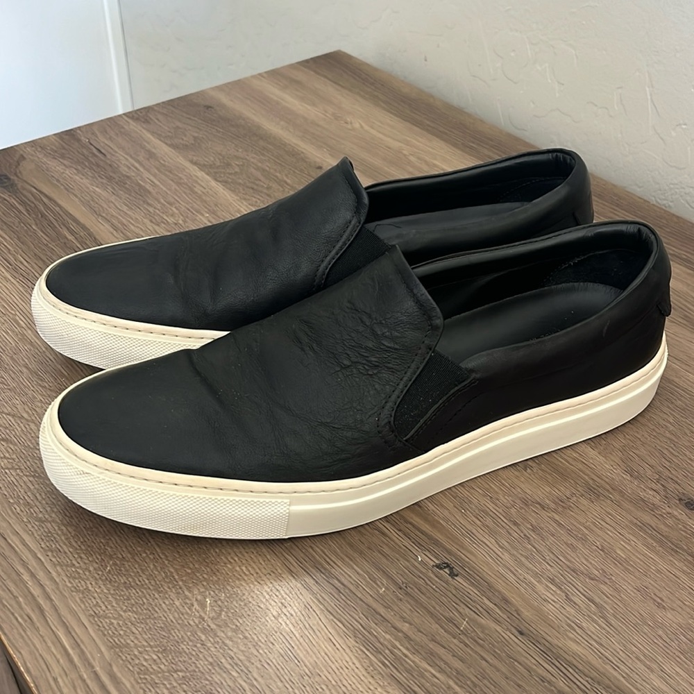 Good Man Brand Edge Slip On Sneaker loafers in black